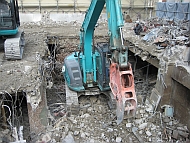 RC造の階上解体